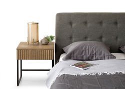 Miegamojo baldai | RAVELLO 2/1ST, GBF naktinis staliukas su stalčiumi, spintelė prie lovos miegamojo kambariui