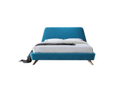 GRANTAS160 TIURKIO modernaus skandinaviško dizaino miegamojo kambario dvigulė lova