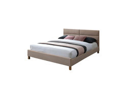 TIVOLIS SMĖLINĖ skandinaviško stiliaus dvigulė miegamojo kambario lova