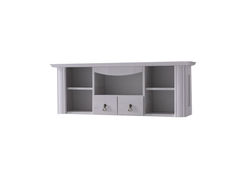 Svetainės baldai | DANGĖ17 klasikinio stiliaus pakabinama spintelė svetainės, valgomojo kambariui, pakabinama lentyna