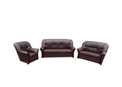 LAURA-3 minkštų baldų kolekcija: fotelis, dvivietė sofa, trivietė sofa-lova