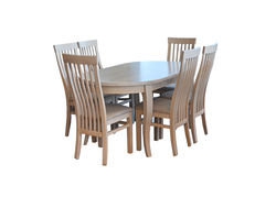 ELDA11+ELDA14 virtuvės baldų komplektas: stalas + 6 kėdės svetainei, valgomajam, klasikinio stiliaus