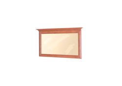 Svetainės baldai | OSTINAS29 svetainės baldų komplektas: vitrina, komoda, spinta, pakabinamas veidrodis