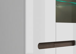 ALISA13 moderni vitrina, indauja su LED apšvietimu svetainei, valgomojo kambariui