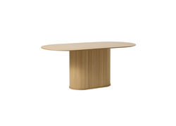 NOLA 27 NATŪRALUS ĄŽUOLAS pietų stalas, valgomojo stalas, skandinaviškas stilius