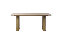 NOLA 28 NATŪRALUS ĄŽUOLAS pietų stalas svetainei, valgomajam, skandinaviško stiliaus baldai