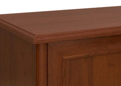 LILIS4 plati klasikinė komoda su stalčiumi ir durelėmis svetainei, miegamajam, prieškambariui, vaikų kambariui