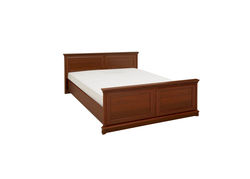 LILIS24 miegamojo kambario baldų komplektas: dvigulė lova, naktinė spintelė, komoda, spinta