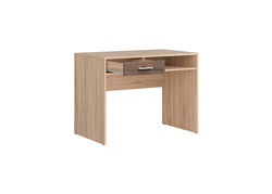 PALERMAS221 SONOMA/MONASTERY modernus rašomasis su stalčiumi stalas, darbo, biuro stalas