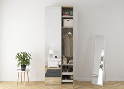 FELIX11 moderni spinta varstomom durim su veidrodžiais svetainės, miegamojo kambariui, svetainei, prieškambariui, vaikų kambariui