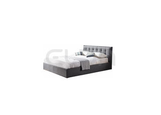 Miegamojo baldai | VIDA160 modernaus dizaino dvigulė minkšta lova miegamojo kambariui